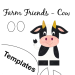 Farm Friends - Cow Templates