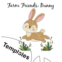 Farm Friends - Block 8: Bunny Templates