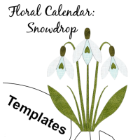 Floral Calendar - Snowdrop Templates