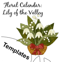 Floral Calendar - Block 5: Lily of the Valley Templates