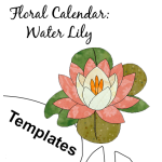 Floral Calendar - Block 7: Water Lily