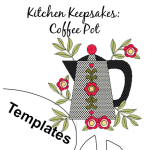 Kitchen Keepsakes - Block 9: Coffee Pot