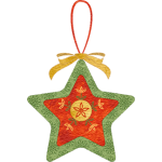 Embellished Star Ornament