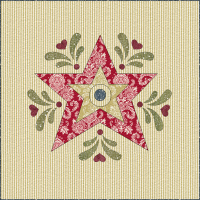 Christmas Star Cushion Cover