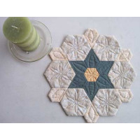Six-Point Star Candle Mat