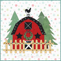 Farmhouse Christmas Cushion Cover