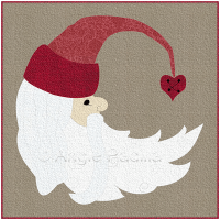 Half Moon Santa Cushion Cover