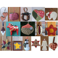 16 Easy Sew Ornaments