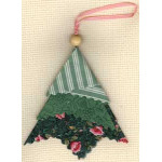 Fabric Folded Tree Ornament