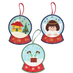 Snowglobe Christmas Ornaments