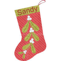 Mistletoe Stocking
