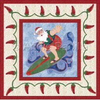 Surfin' Santa