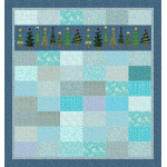Tree Row Lap Quilt