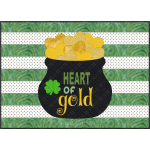 Heart of Gold Placemat