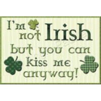 Not Irish Mug Rug