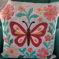 Flutter and Bloom Cushion Cover