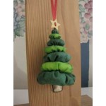 Festive Yo-Yo Christmas Ornaments Pattern Set