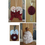 Heavenly Yo-Yos: Nativity & Angel Ornaments
