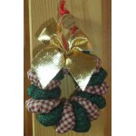 Festive Yo-Yo Christmas Ornaments Pattern Set