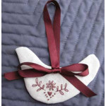 Christmas Dove Ornament