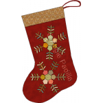Hexie Snowflake Stocking