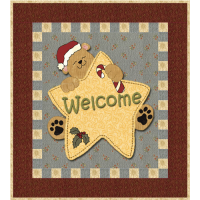 christmas welcome bear