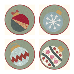 A Collection of Christmas Coasters