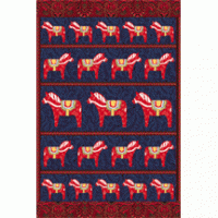 Dala Horse Row Quilt
